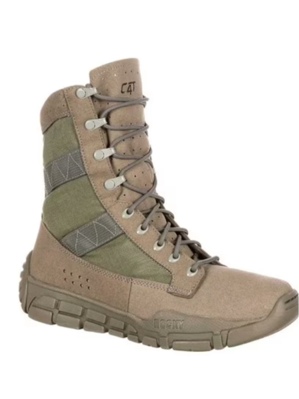 Men's Rocky 8" C4T 1073 Tactical Boots green size 9